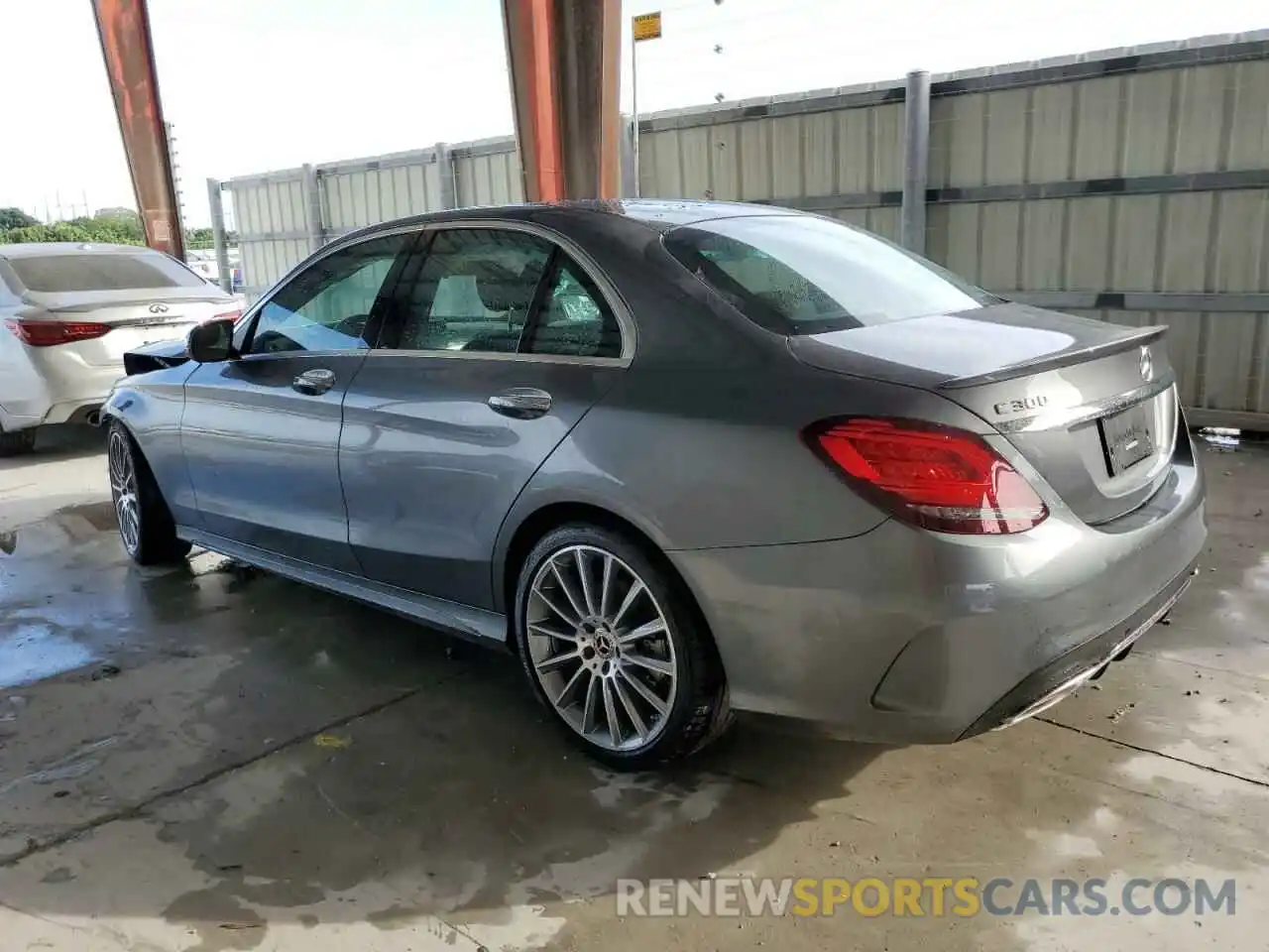 2 Photograph of a damaged car WDDWF8DB2LR551359 MERCEDES-BENZ C-CLASS 2020