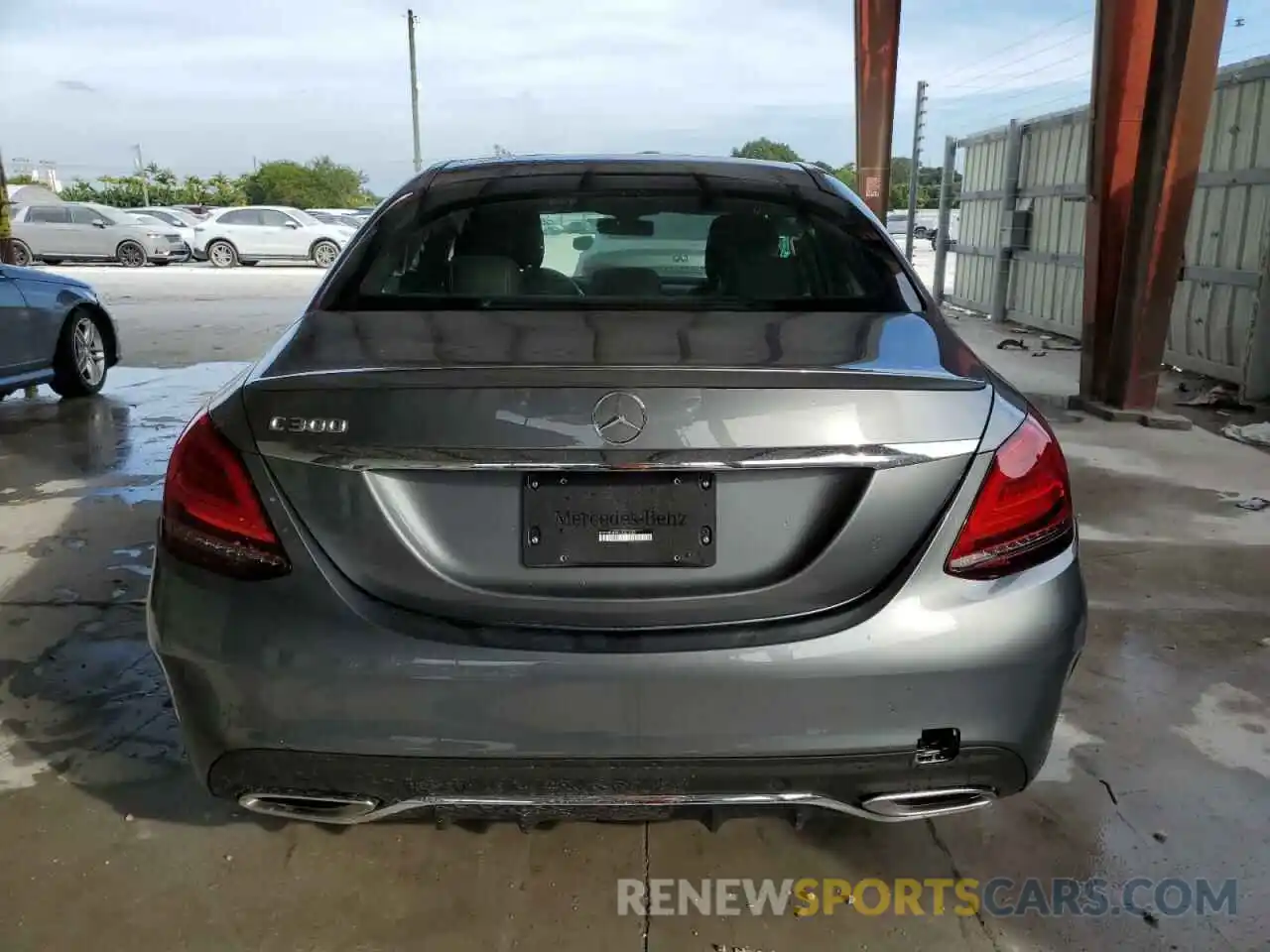 6 Photograph of a damaged car WDDWF8DB2LR551359 MERCEDES-BENZ C-CLASS 2020