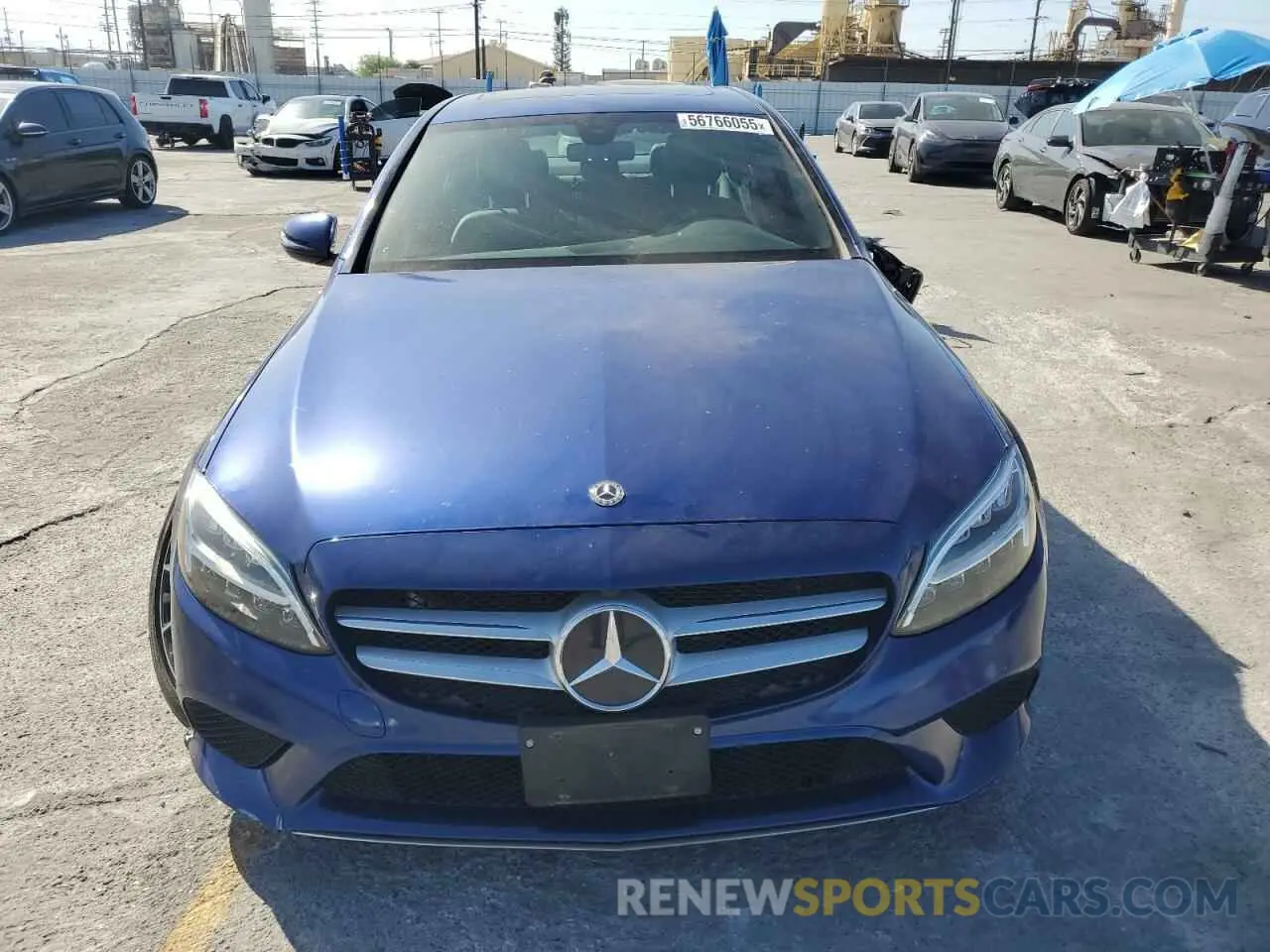 5 Photograph of a damaged car WDDWF8DB3LR561527 MERCEDES-BENZ C-CLASS 2020