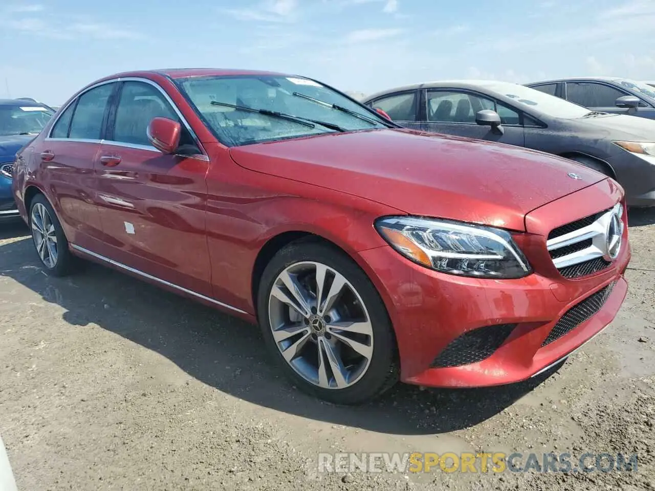 4 Photograph of a damaged car WDDWF8DB4LR543134 MERCEDES-BENZ C-CLASS 2020