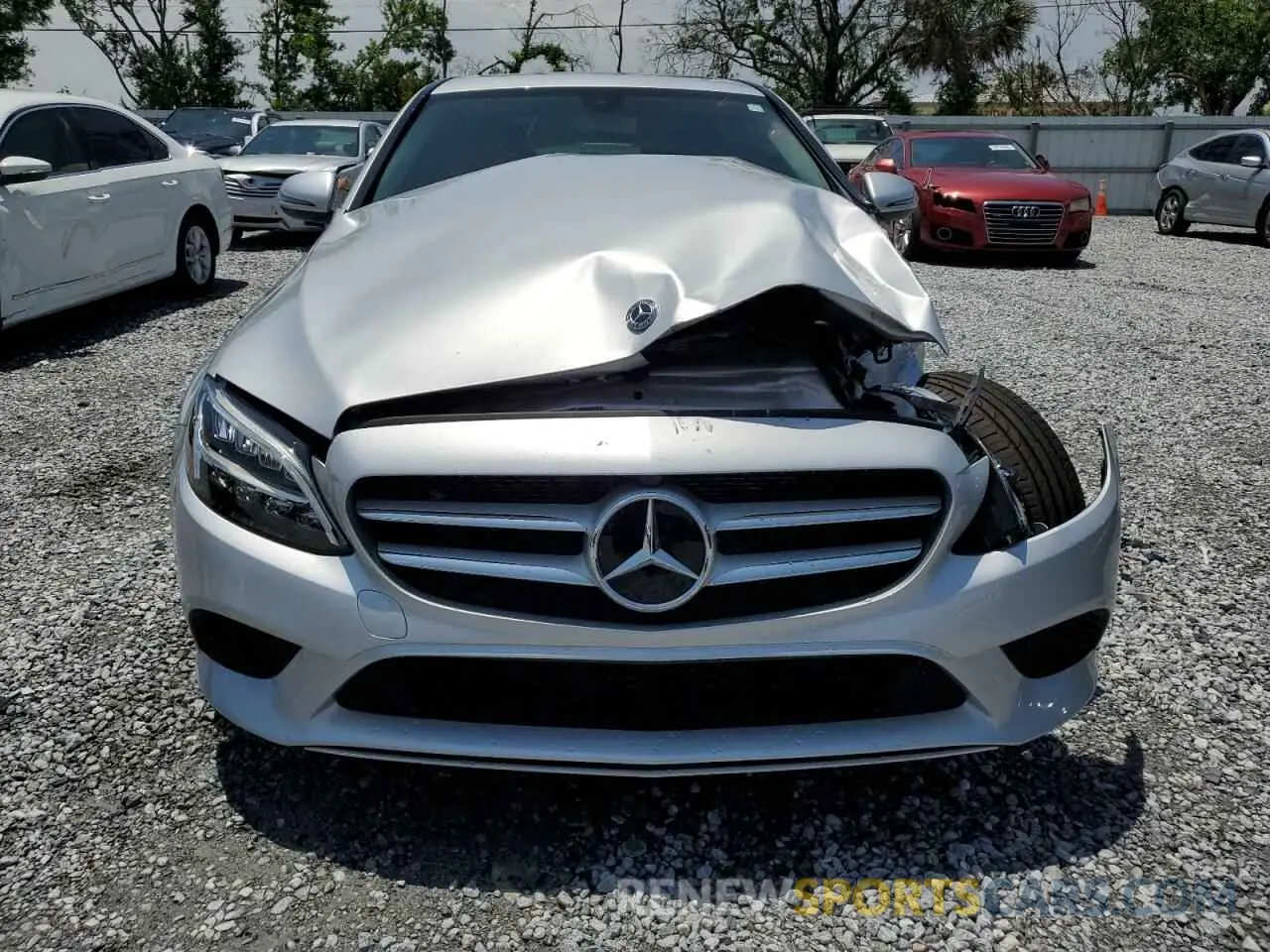 5 Photograph of a damaged car WDDWF8DB5LR528626 MERCEDES-BENZ C-CLASS 2020