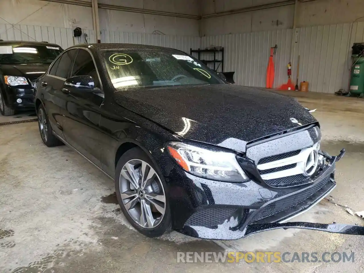 1 Photograph of a damaged car WDDWF8DB5LR540291 MERCEDES-BENZ C-CLASS 2020