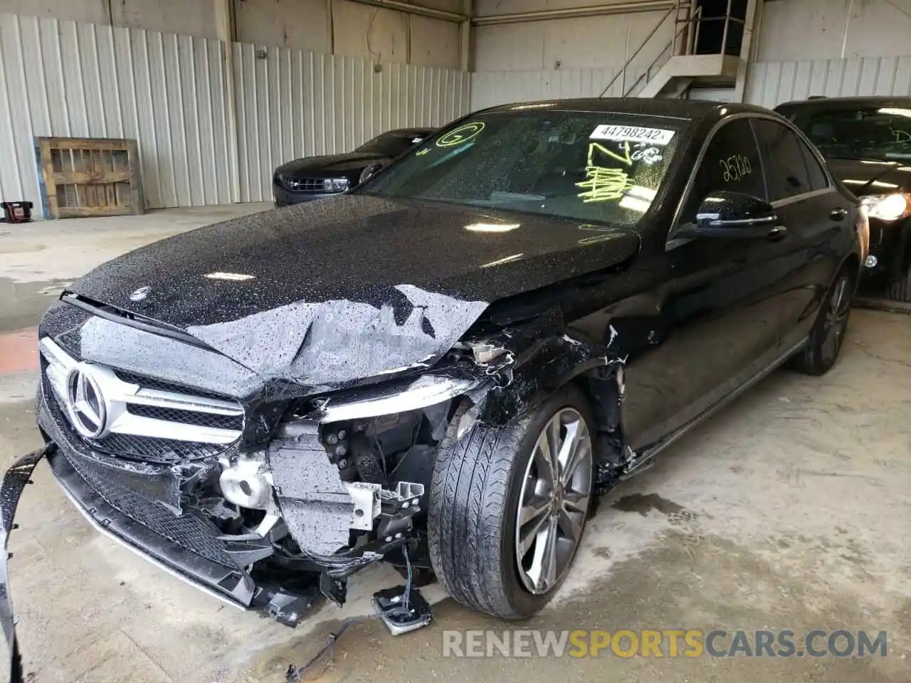 2 Photograph of a damaged car WDDWF8DB5LR540291 MERCEDES-BENZ C-CLASS 2020