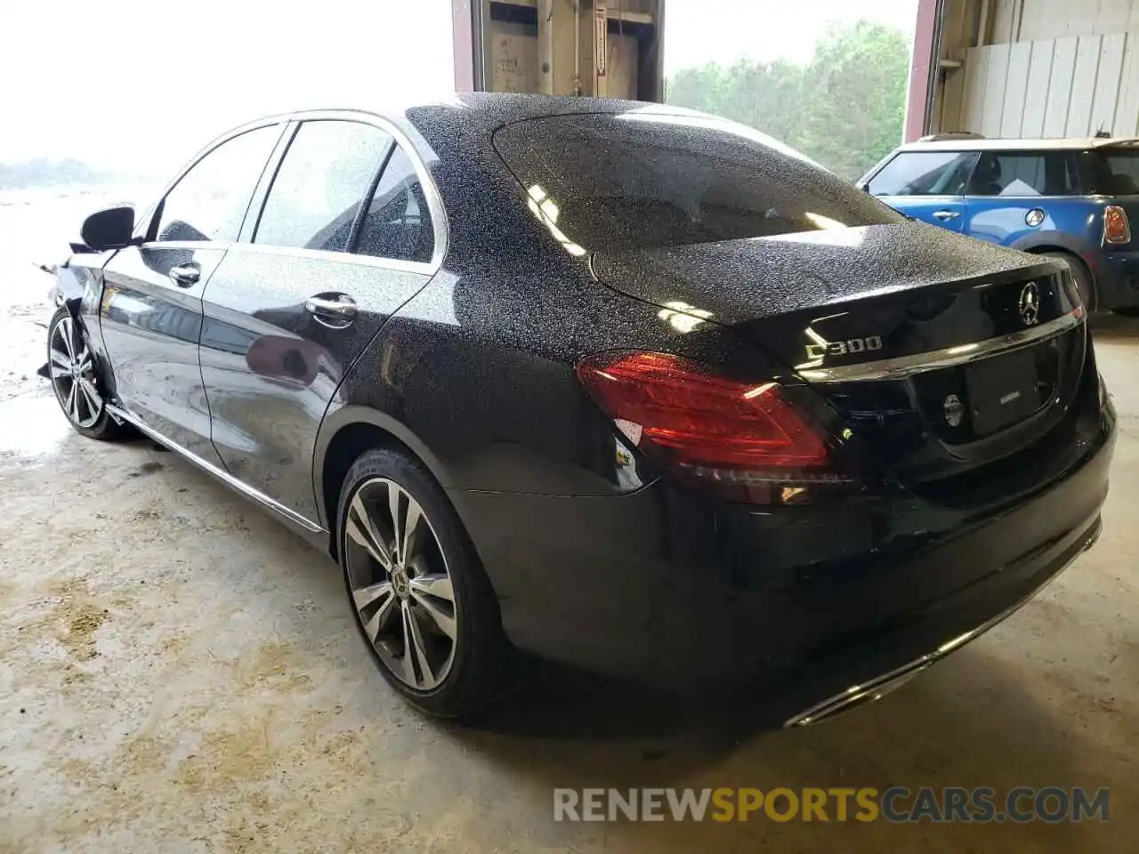 3 Photograph of a damaged car WDDWF8DB5LR540291 MERCEDES-BENZ C-CLASS 2020