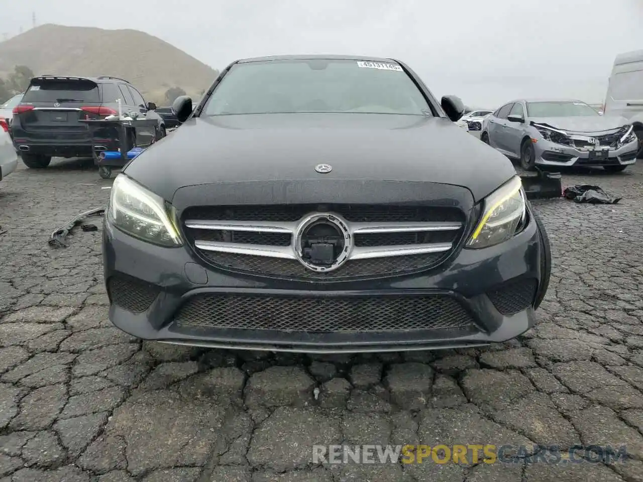 5 Photograph of a damaged car WDDWF8DB6LR557441 MERCEDES-BENZ C-CLASS 2020