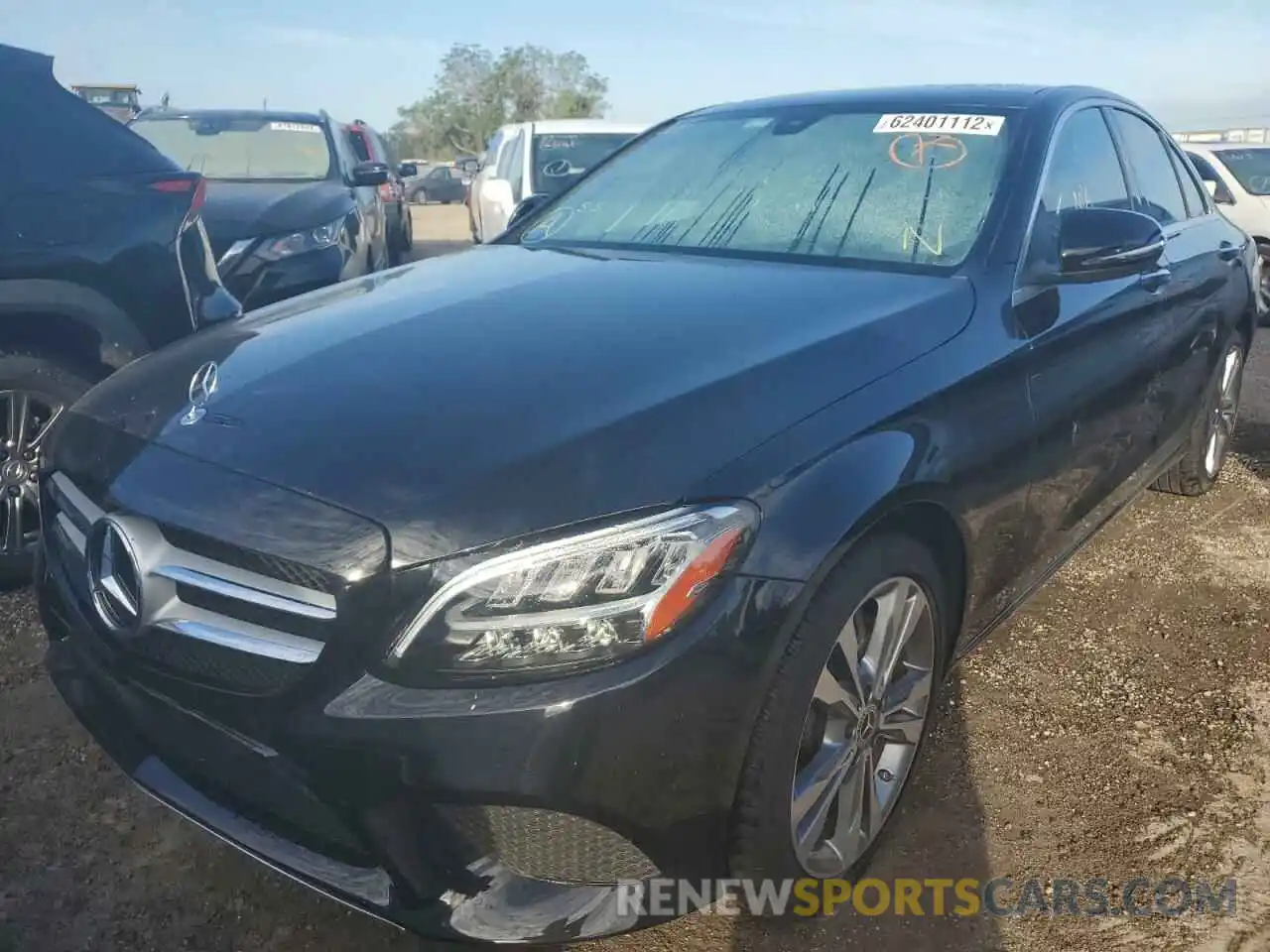 2 Photograph of a damaged car WDDWF8DB7LR547887 MERCEDES-BENZ C-CLASS 2020