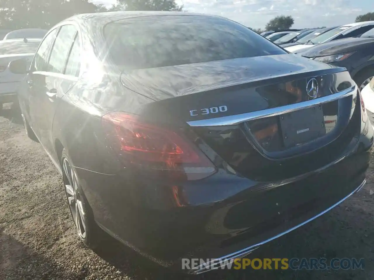 3 Photograph of a damaged car WDDWF8DB7LR547887 MERCEDES-BENZ C-CLASS 2020