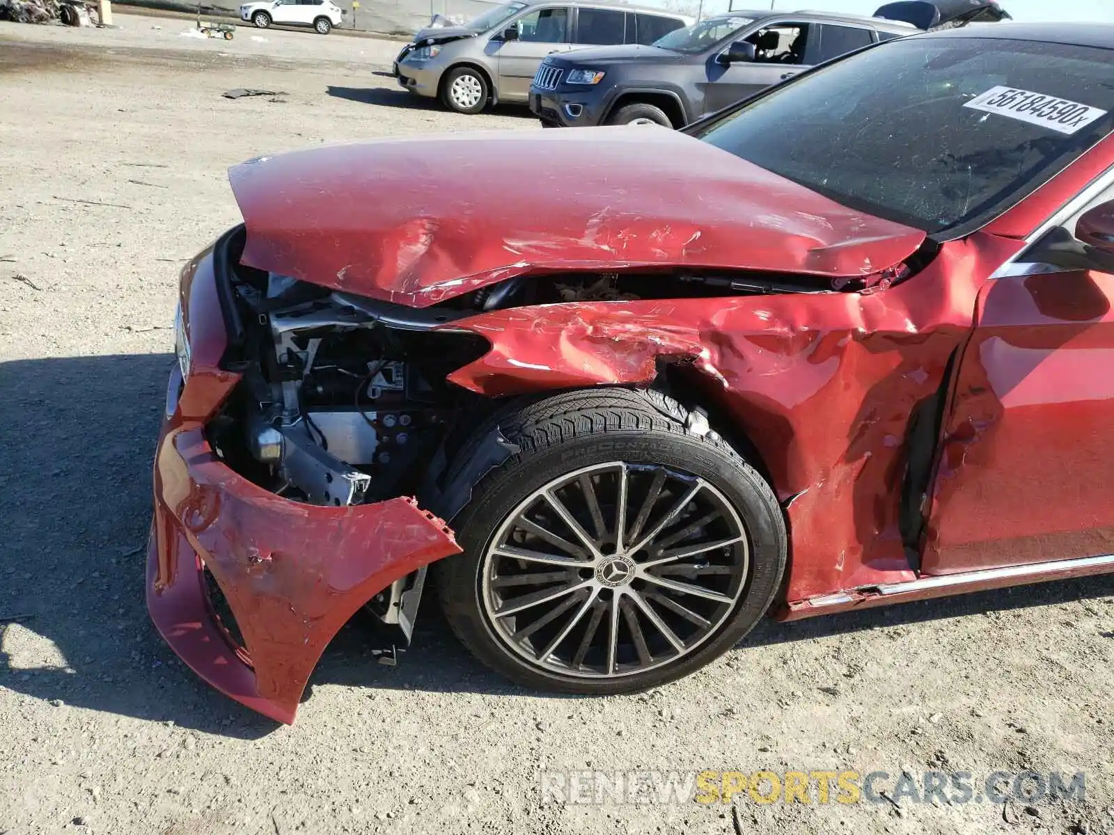 9 Photograph of a damaged car WDDWF8DB8LR537949 MERCEDES-BENZ C CLASS 2020