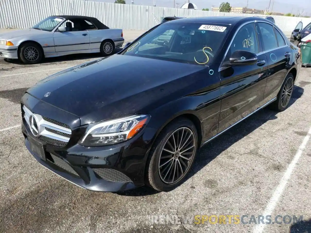 2 Photograph of a damaged car WDDWF8DB8LR546182 MERCEDES-BENZ C-CLASS 2020