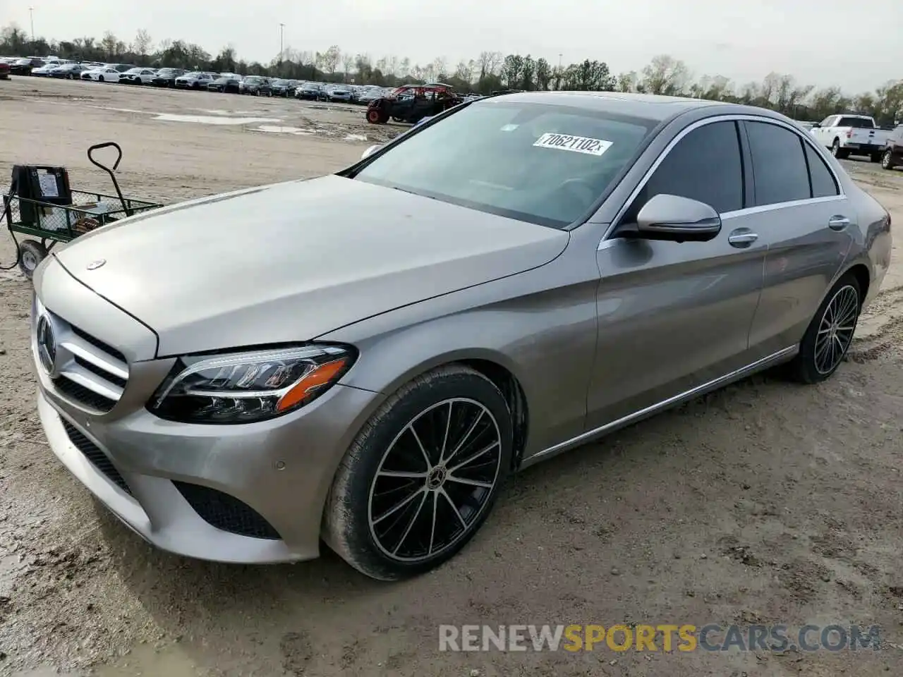 1 Photograph of a damaged car WDDWF8DB9LR534669 MERCEDES-BENZ C-CLASS 2020