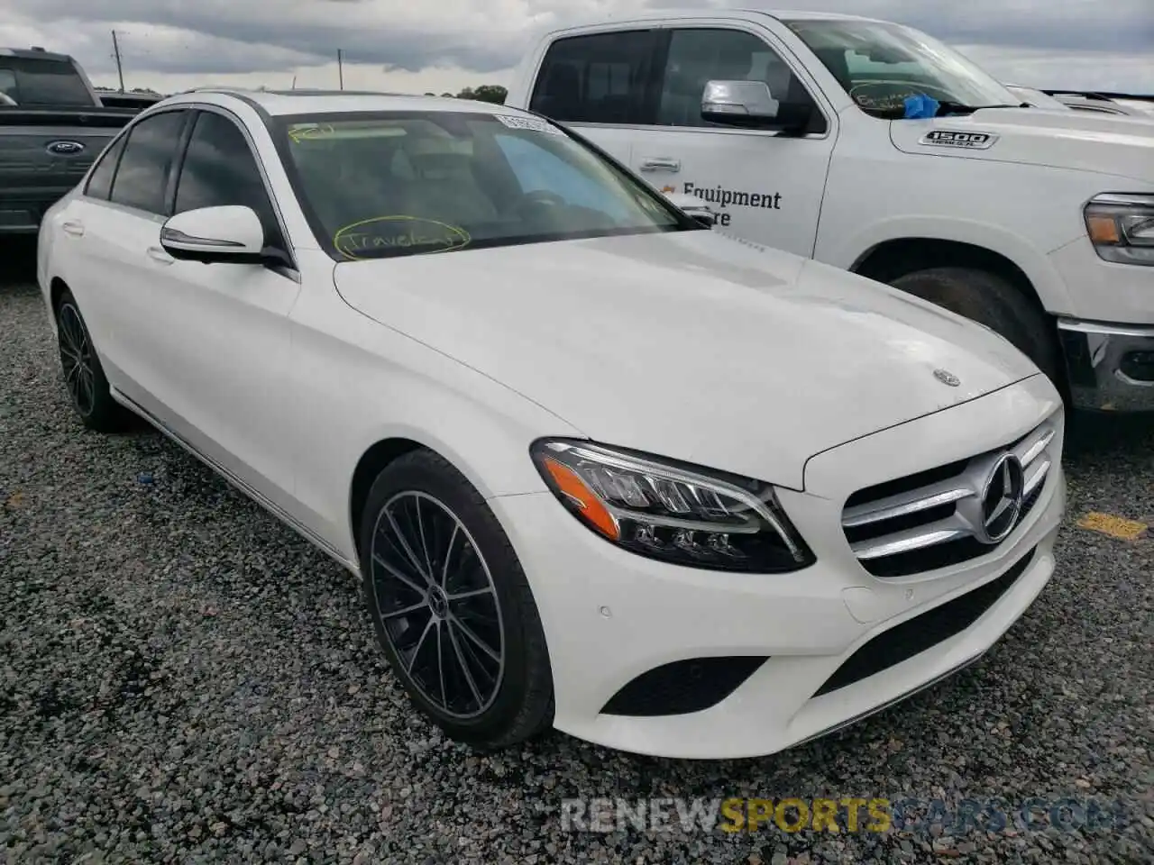 1 Photograph of a damaged car WDDWF8DB9LR561502 MERCEDES-BENZ C-CLASS 2020