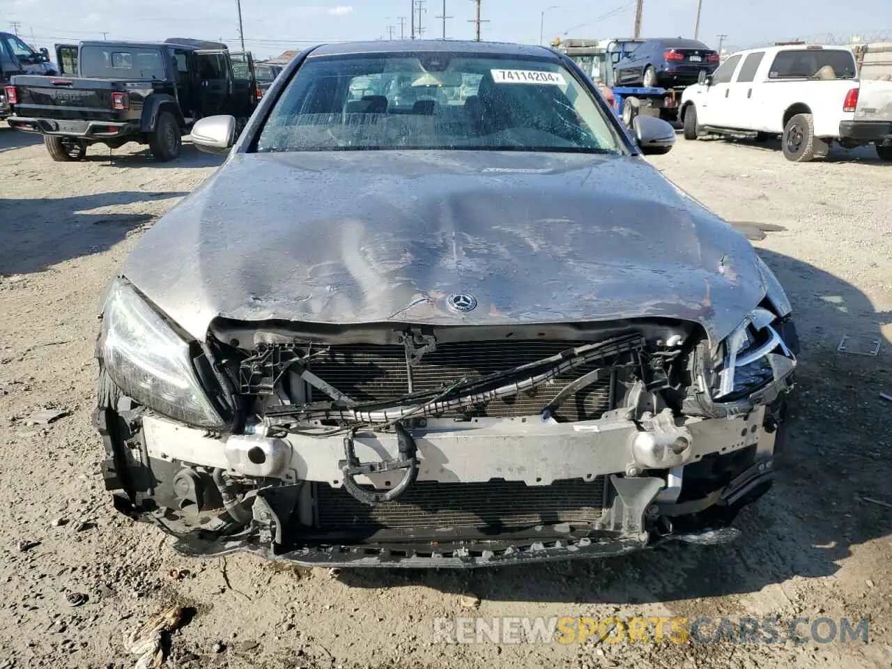 5 Photograph of a damaged car WDDWF8DBXLR539699 MERCEDES-BENZ C-CLASS 2020