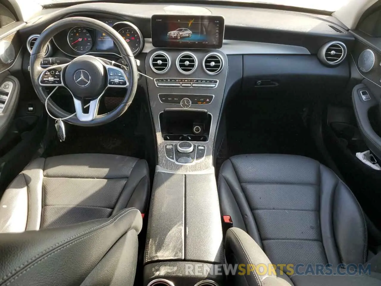 8 Photograph of a damaged car WDDWF8DBXLR539699 MERCEDES-BENZ C-CLASS 2020