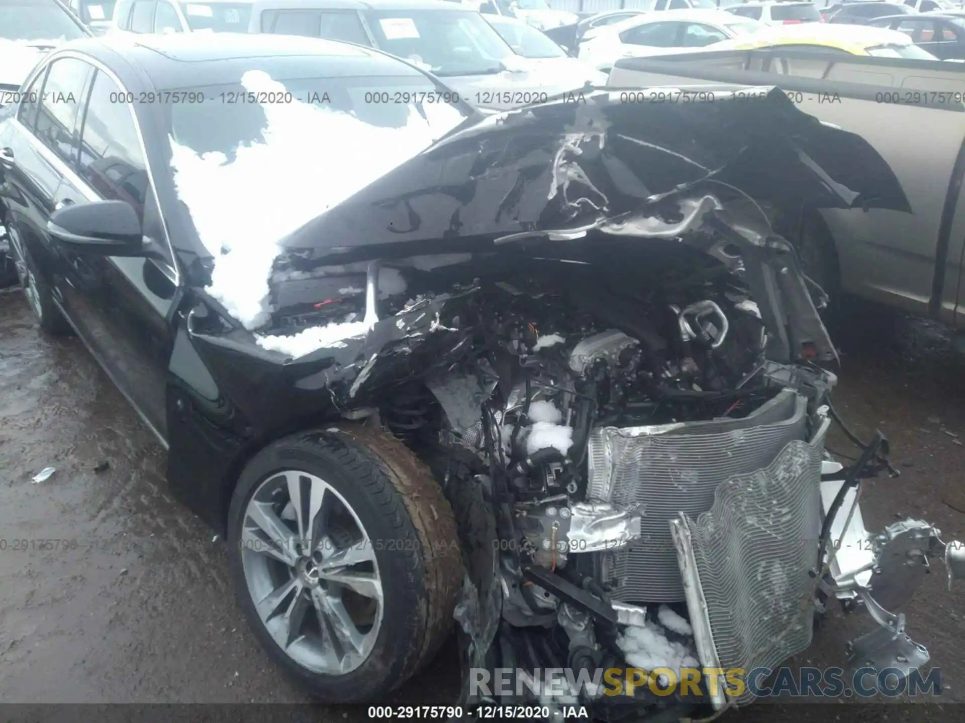 6 Photograph of a damaged car WDDWF8EB0LR539547 MERCEDES-BENZ C-CLASS 2020