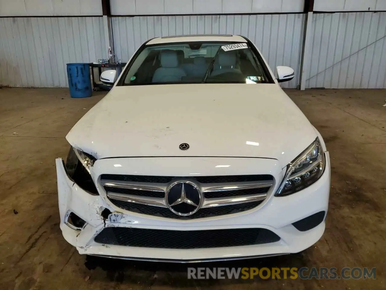 5 Photograph of a damaged car WDDWF8EB2LR531434 MERCEDES-BENZ C-CLASS 2020