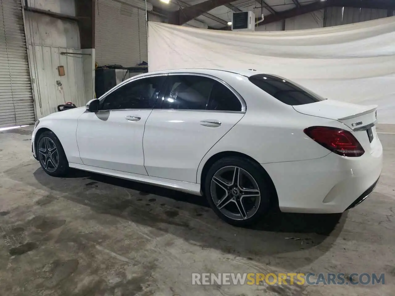 2 Photograph of a damaged car WDDWF8EB2LR535788 MERCEDES-BENZ C-CLASS 2020