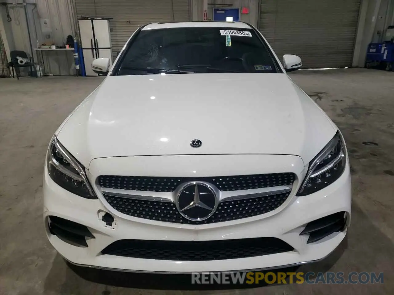 5 Photograph of a damaged car WDDWF8EB2LR535788 MERCEDES-BENZ C-CLASS 2020