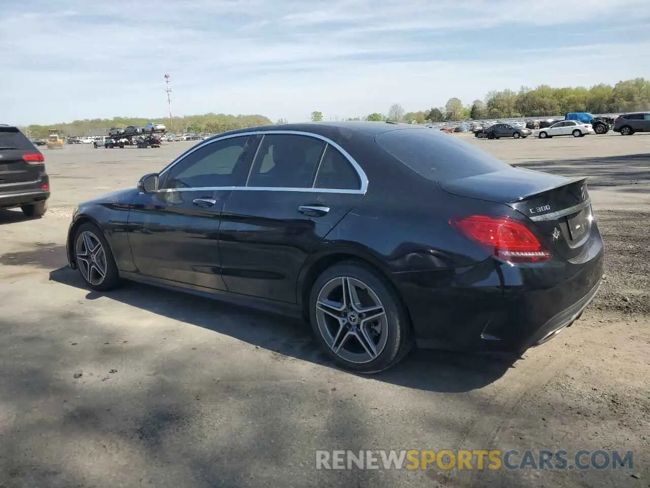 2 Photograph of a damaged car WDDWF8EB2LR539386 MERCEDES-BENZ C-CLASS 2020