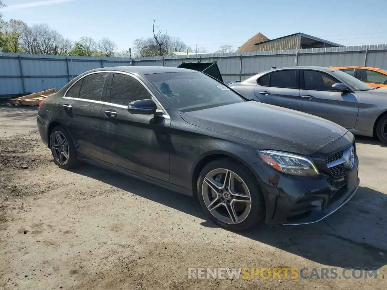 4 Photograph of a damaged car WDDWF8EB2LR539386 MERCEDES-BENZ C-CLASS 2020