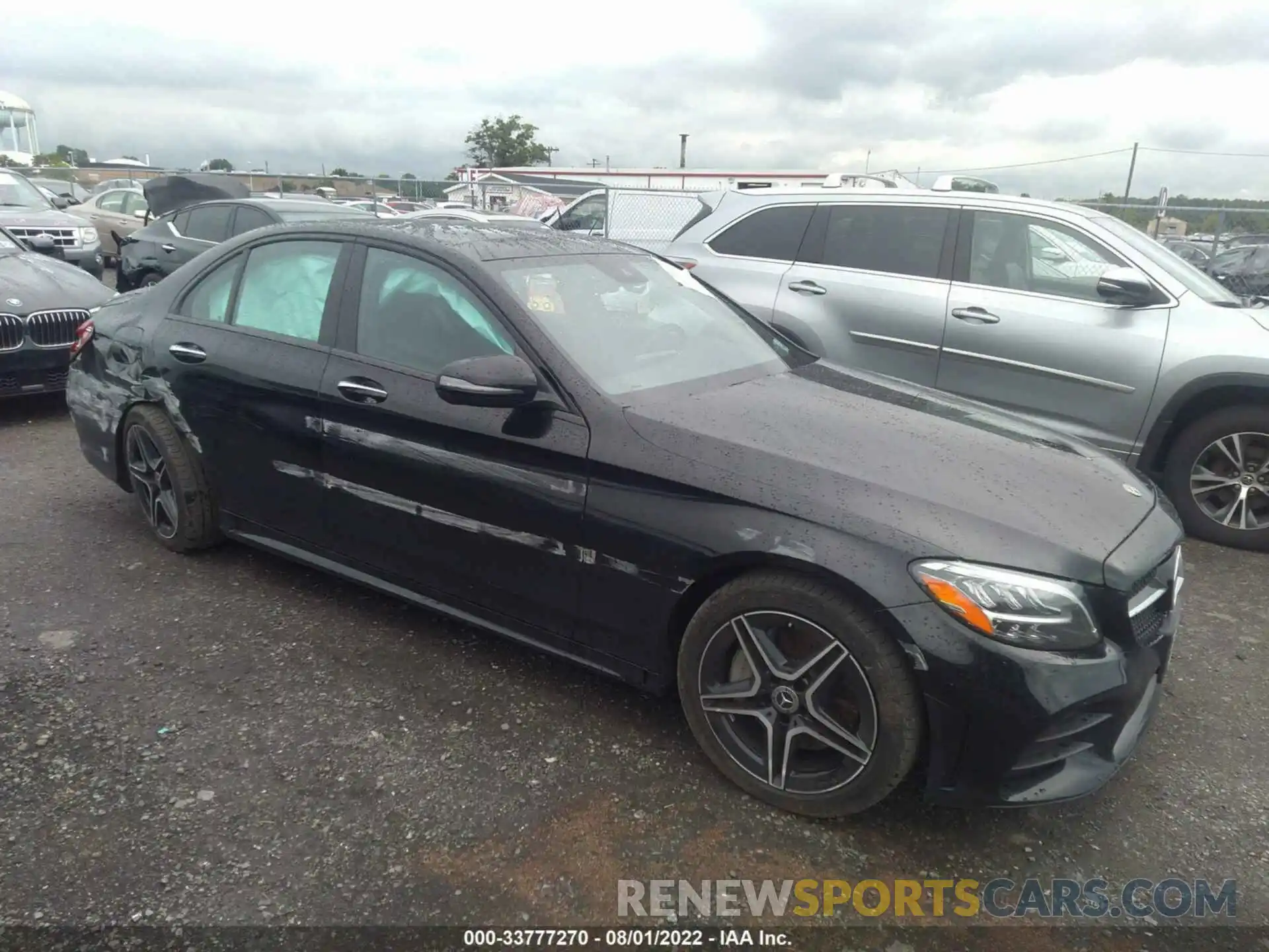 1 Photograph of a damaged car WDDWF8EB2LR550078 MERCEDES-BENZ C-CLASS 2020