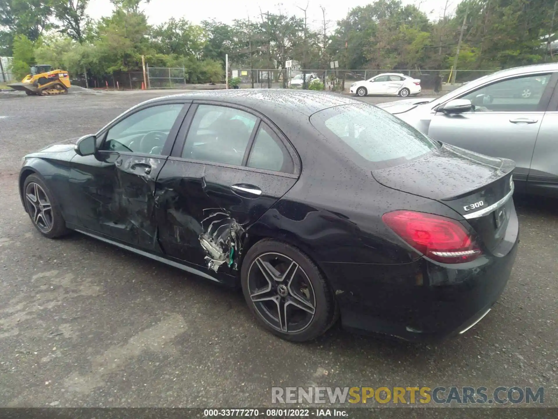 3 Photograph of a damaged car WDDWF8EB2LR550078 MERCEDES-BENZ C-CLASS 2020