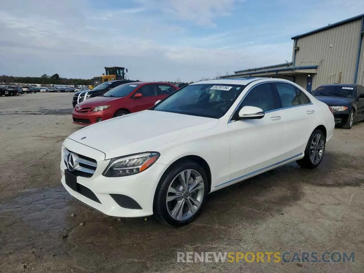1 Photograph of a damaged car WDDWF8EB2LR555782 MERCEDES-BENZ C-CLASS 2020