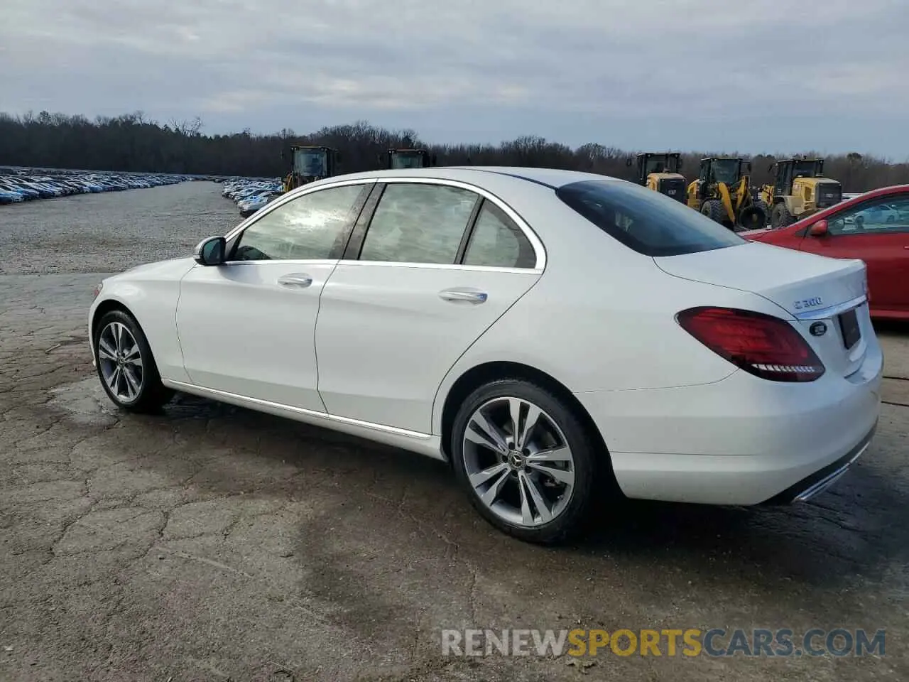 2 Photograph of a damaged car WDDWF8EB2LR555782 MERCEDES-BENZ C-CLASS 2020
