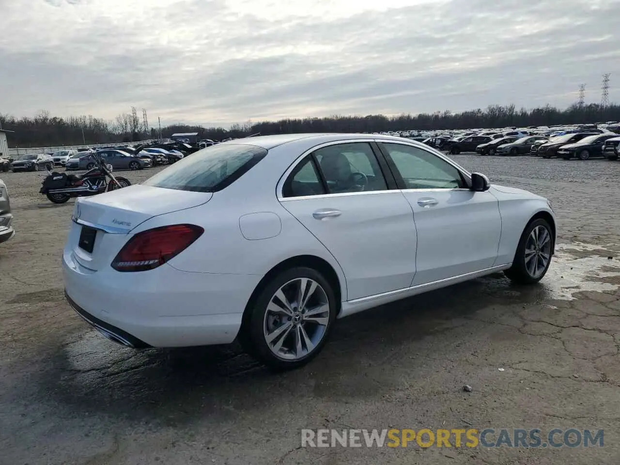 3 Photograph of a damaged car WDDWF8EB2LR555782 MERCEDES-BENZ C-CLASS 2020