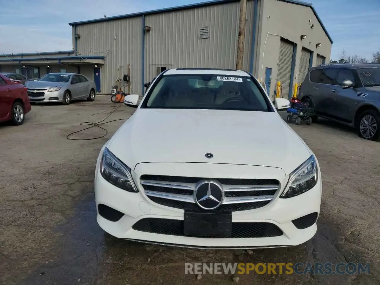 5 Photograph of a damaged car WDDWF8EB2LR555782 MERCEDES-BENZ C-CLASS 2020