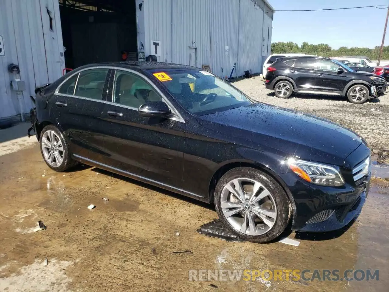 4 Photograph of a damaged car WDDWF8EB3LR531409 MERCEDES-BENZ C-CLASS 2020