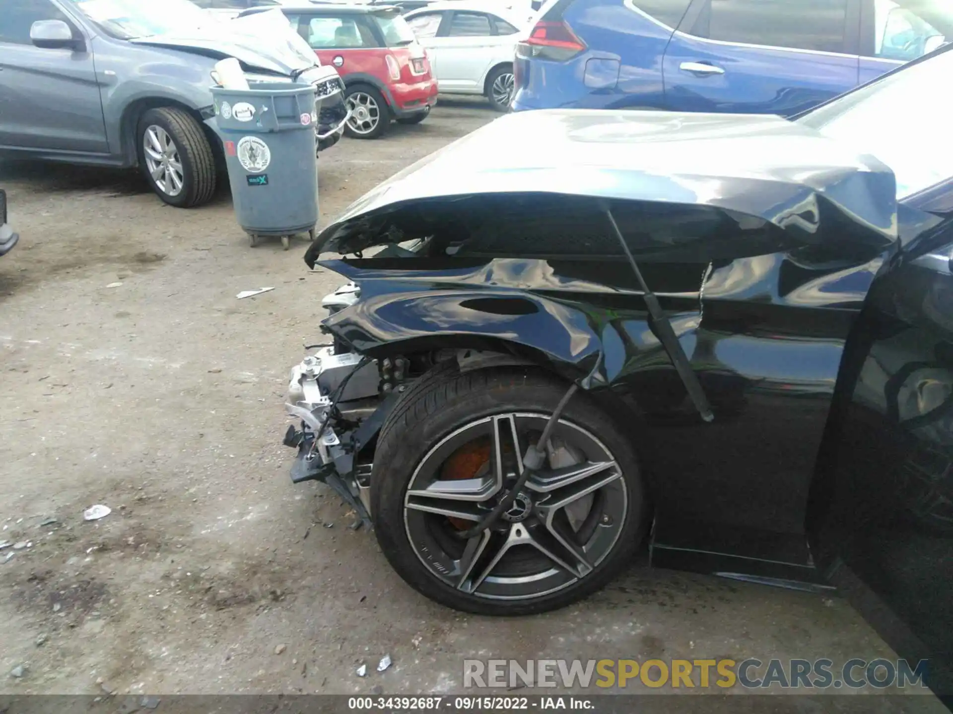 6 Photograph of a damaged car WDDWF8EB3LR540465 MERCEDES-BENZ C-CLASS 2020