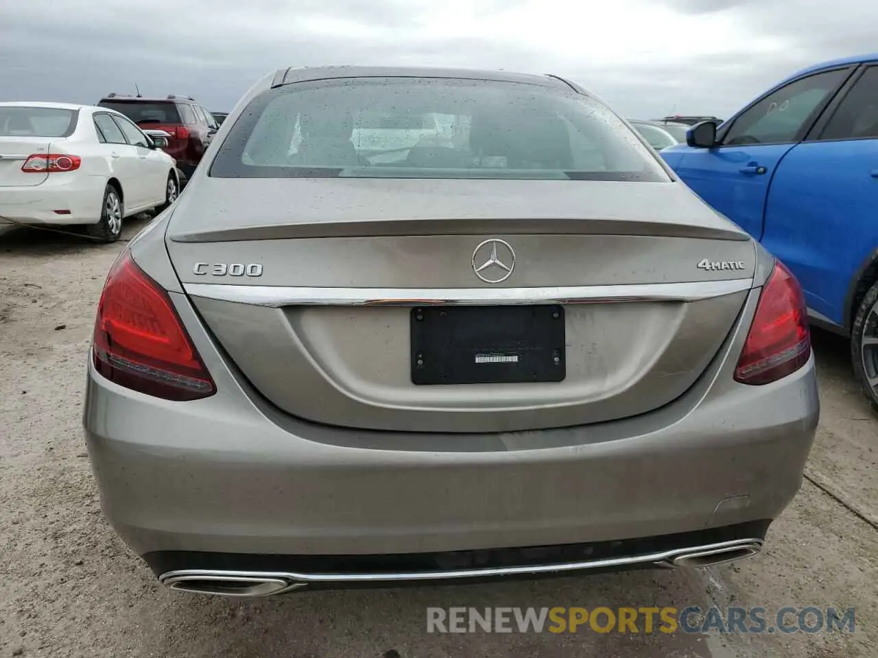 6 Photograph of a damaged car WDDWF8EB4LR526302 MERCEDES-BENZ C-CLASS 2020