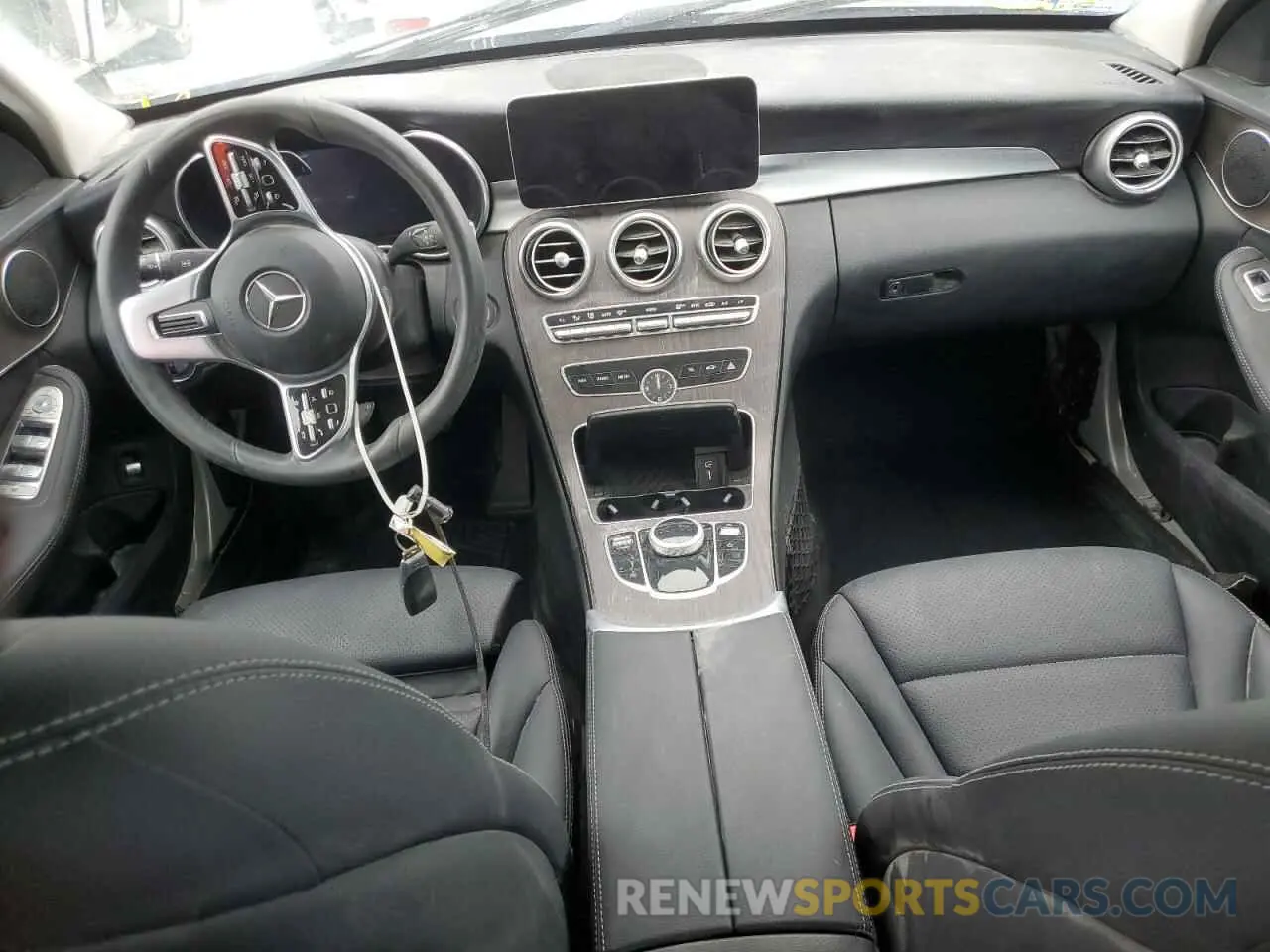 8 Photograph of a damaged car WDDWF8EB4LR526302 MERCEDES-BENZ C-CLASS 2020
