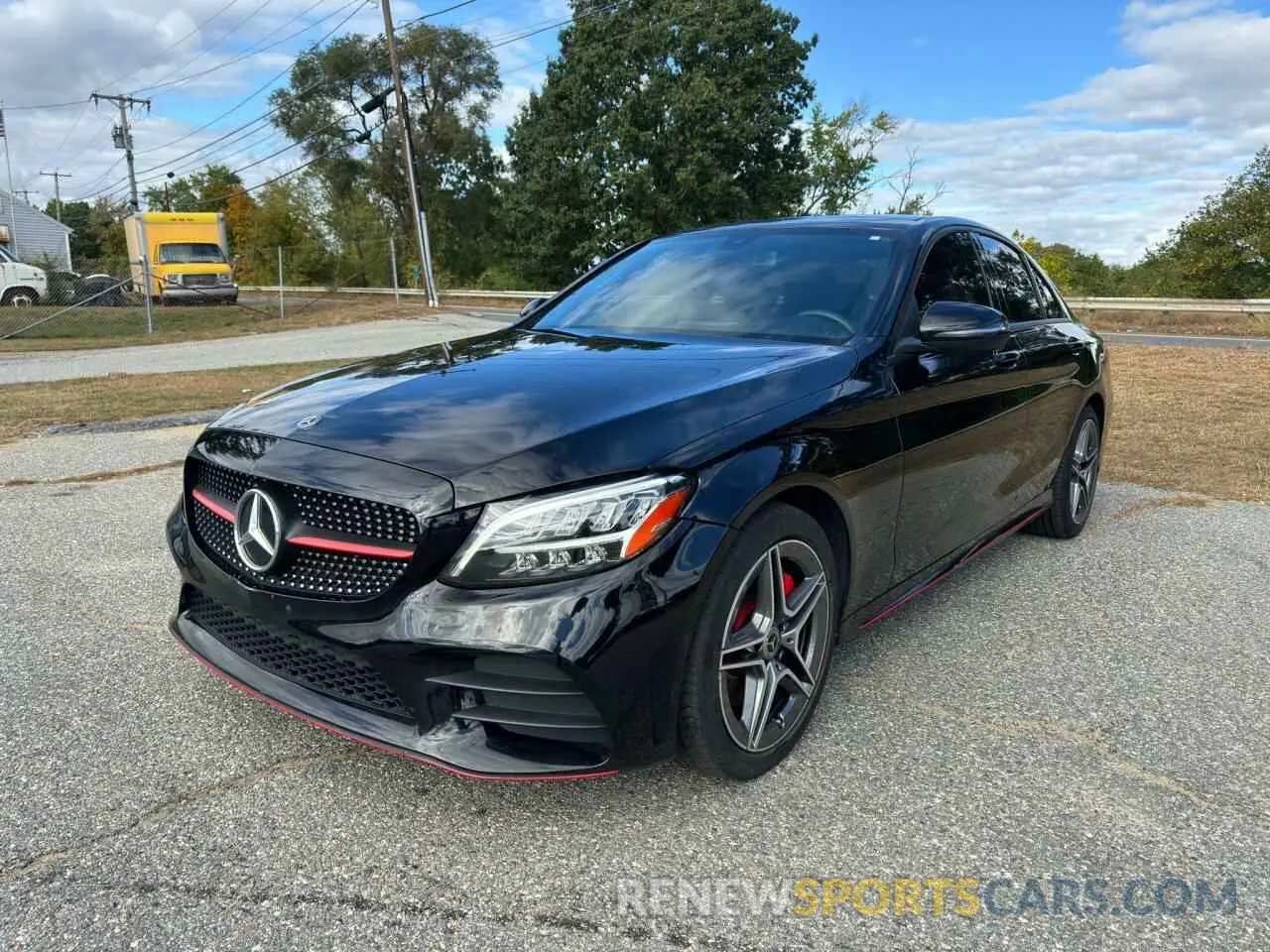 2 Photograph of a damaged car WDDWF8EB4LR557047 MERCEDES-BENZ C-CLASS 2020
