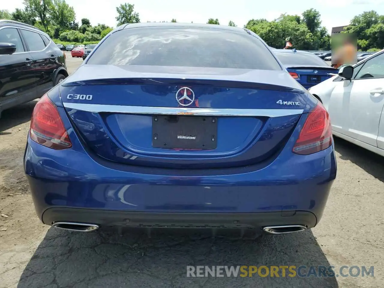 6 Photograph of a damaged car WDDWF8EB8LR527159 MERCEDES-BENZ C-CLASS 2020