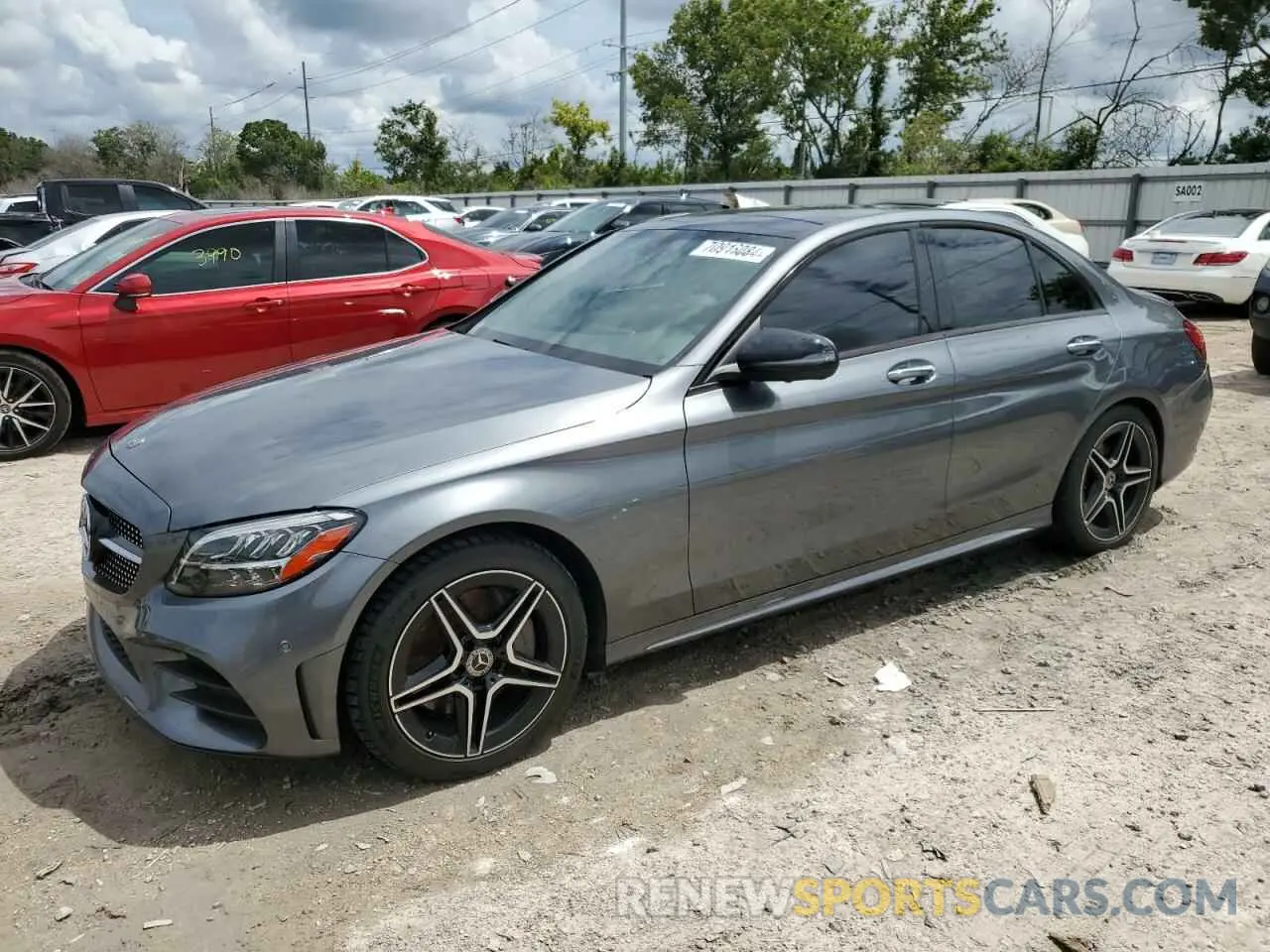 1 Photograph of a damaged car WDDWF8EB8LR540767 MERCEDES-BENZ C-CLASS 2020