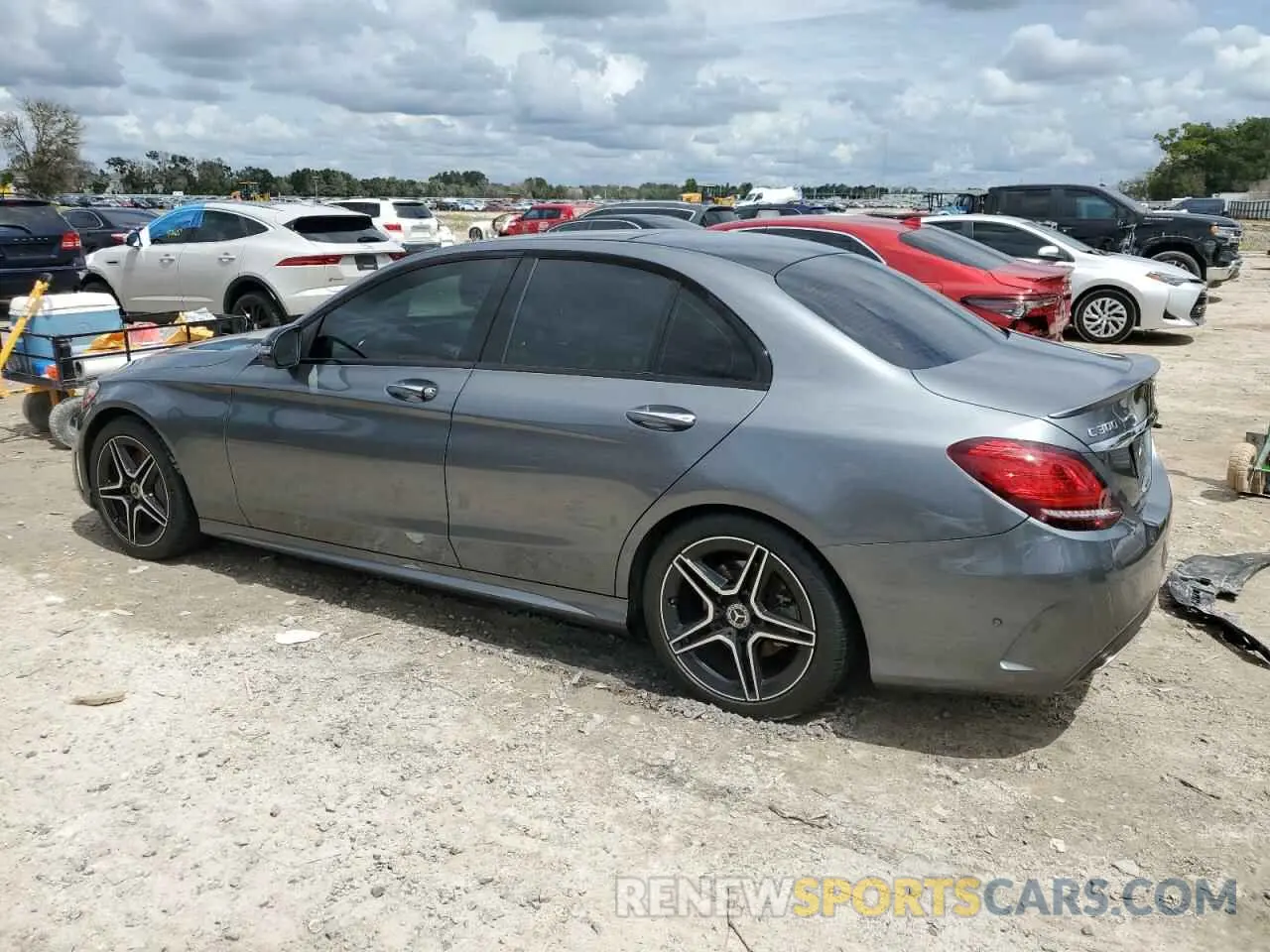 2 Photograph of a damaged car WDDWF8EB8LR540767 MERCEDES-BENZ C-CLASS 2020