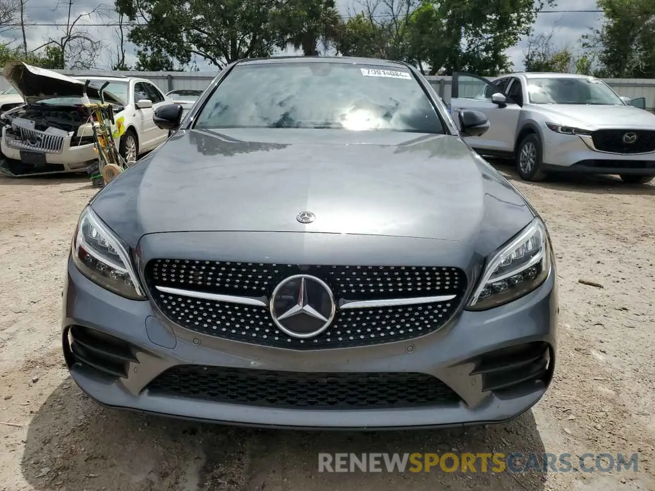 5 Photograph of a damaged car WDDWF8EB8LR540767 MERCEDES-BENZ C-CLASS 2020