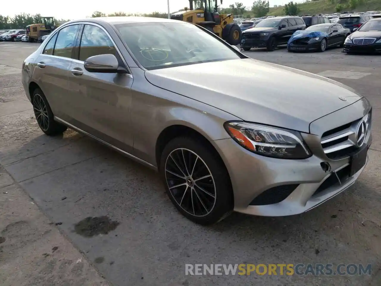 1 Photograph of a damaged car WDDWF8EB9LR546996 MERCEDES-BENZ C-CLASS 2020