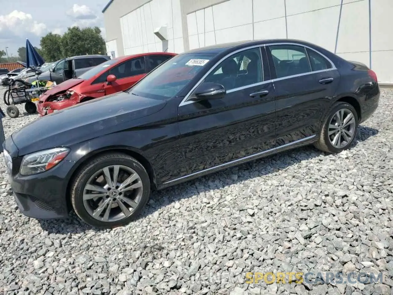 1 Photograph of a damaged car WDDWF8EBXLR531004 MERCEDES-BENZ C-CLASS 2020
