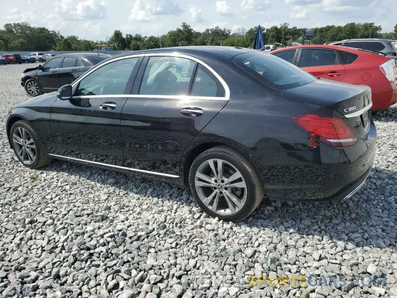 2 Photograph of a damaged car WDDWF8EBXLR531004 MERCEDES-BENZ C-CLASS 2020
