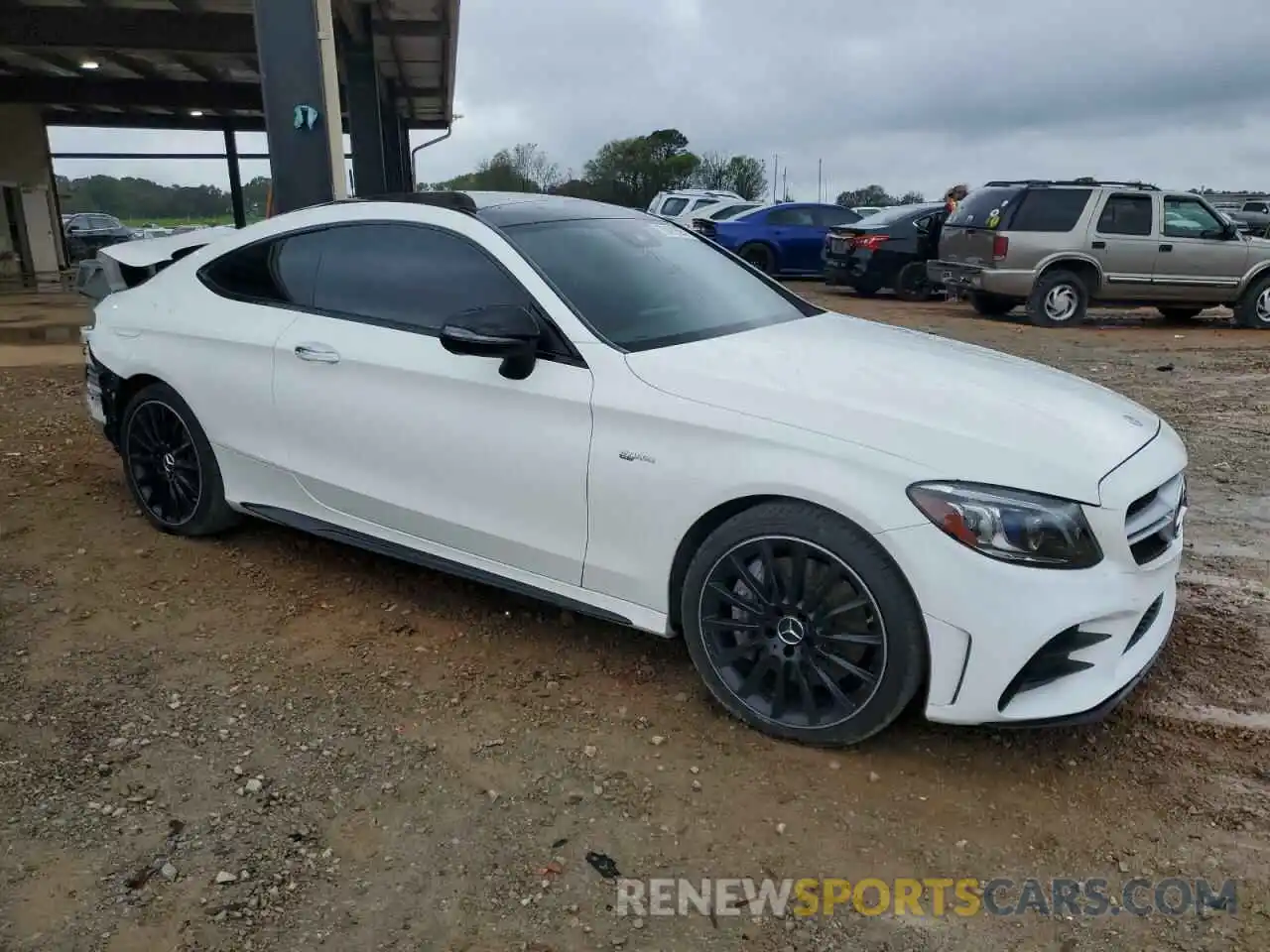 4 Photograph of a damaged car WDDWJ6EB7LF969533 MERCEDES-BENZ C-CLASS 2020