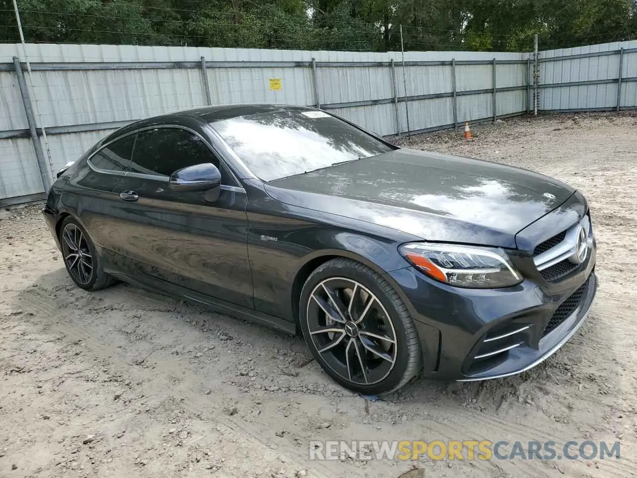 4 Photograph of a damaged car WDDWJ6EBXLF973656 MERCEDES-BENZ C-CLASS 2020