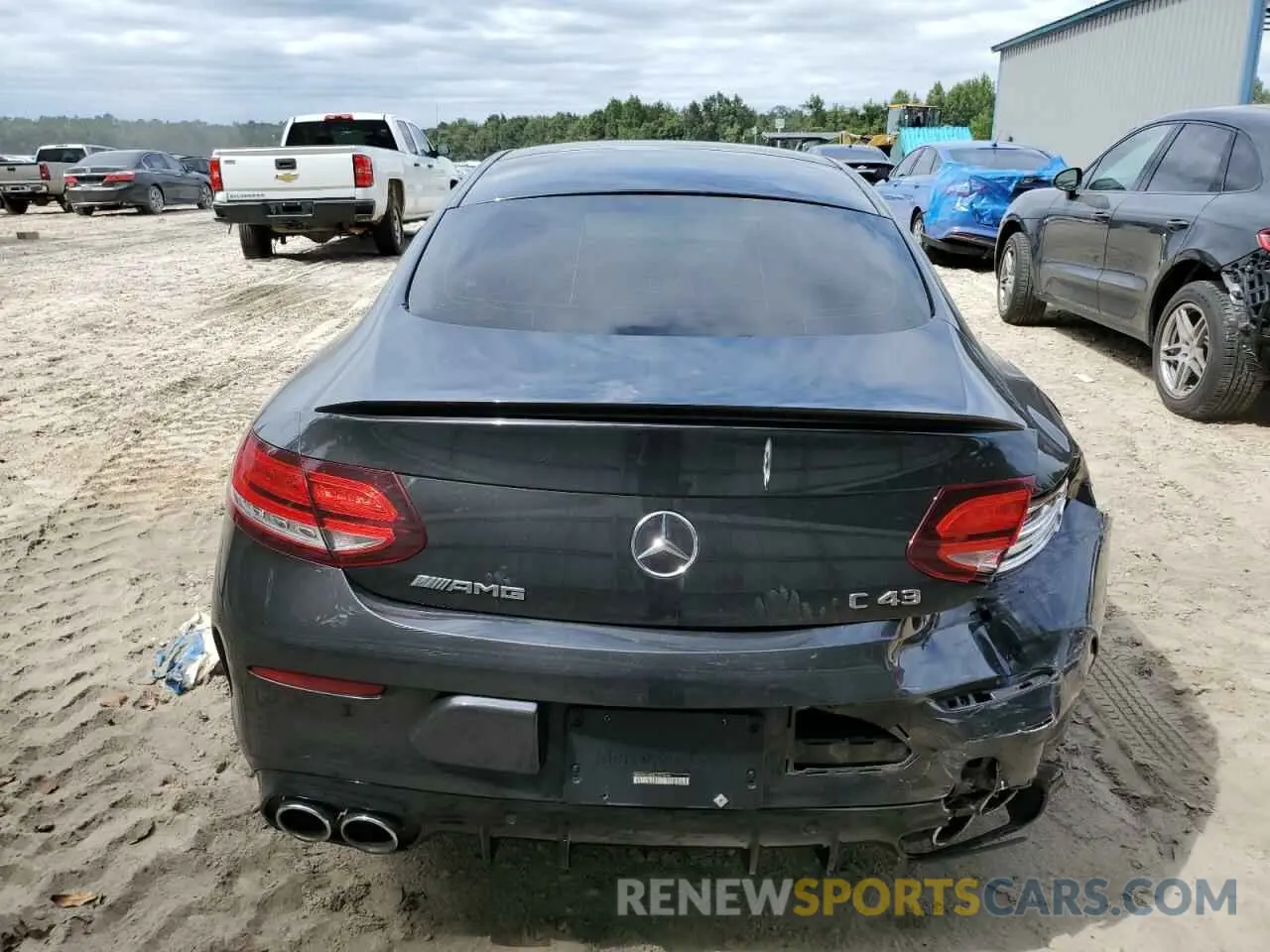 6 Photograph of a damaged car WDDWJ6EBXLF973656 MERCEDES-BENZ C-CLASS 2020