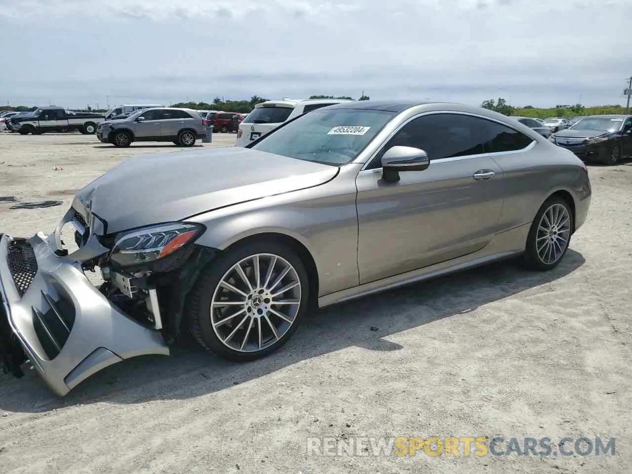 1 Photograph of a damaged car WDDWJ8DB1LF948934 MERCEDES-BENZ C-CLASS 2020