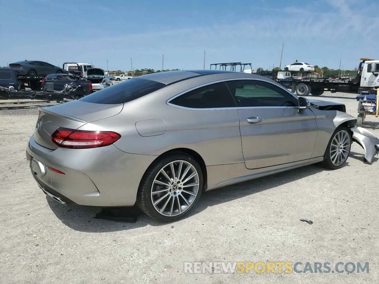 3 Photograph of a damaged car WDDWJ8DB1LF948934 MERCEDES-BENZ C-CLASS 2020