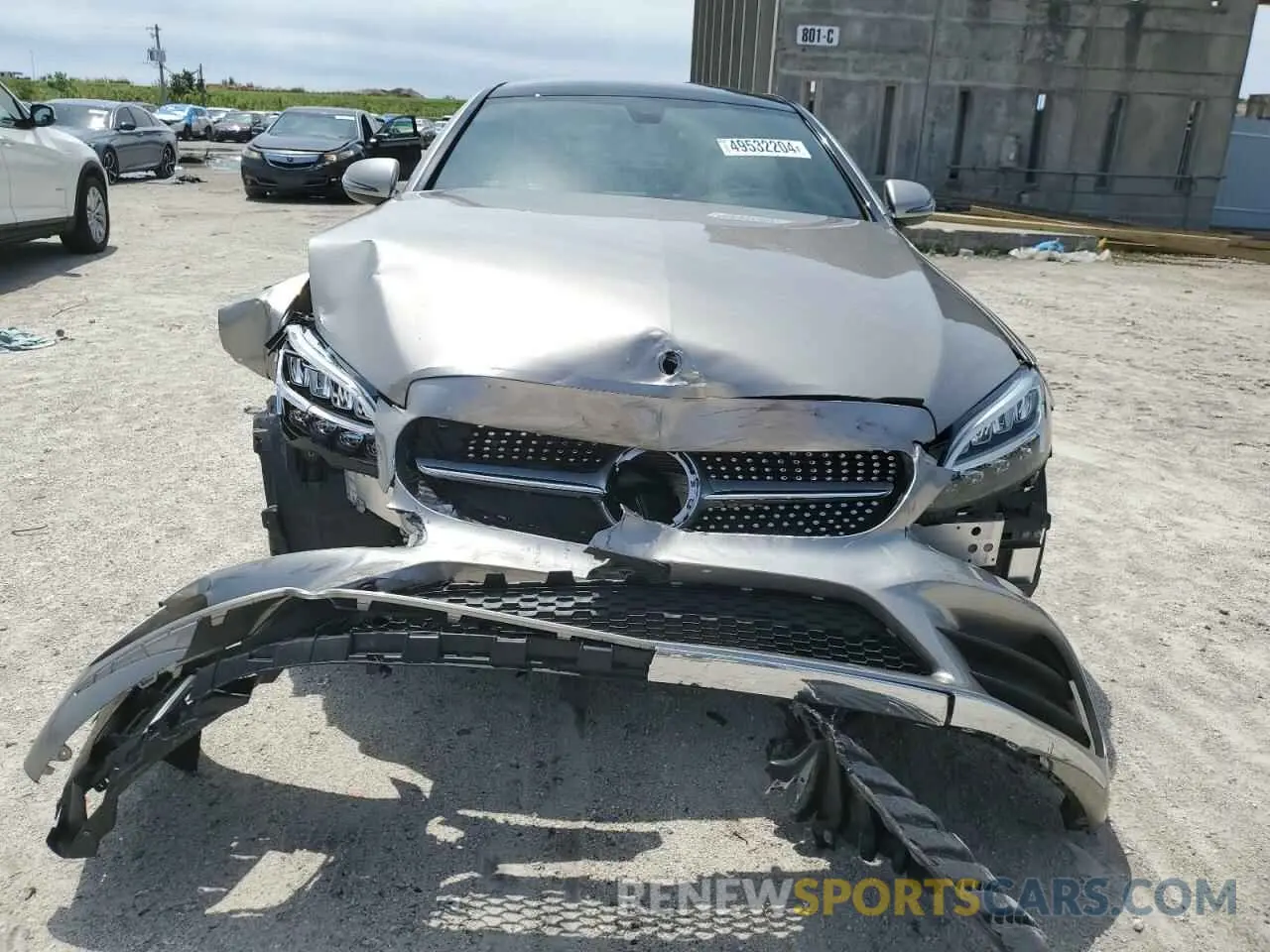 5 Photograph of a damaged car WDDWJ8DB1LF948934 MERCEDES-BENZ C-CLASS 2020