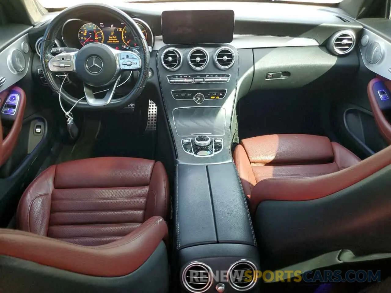 8 Photograph of a damaged car WDDWJ8DB2LF955262 MERCEDES-BENZ C-CLASS 2020