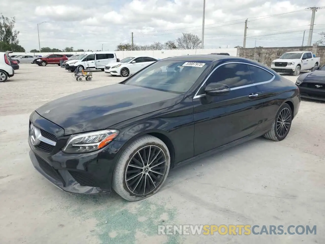 1 Photograph of a damaged car WDDWJ8DB5LF956891 MERCEDES-BENZ C-CLASS 2020
