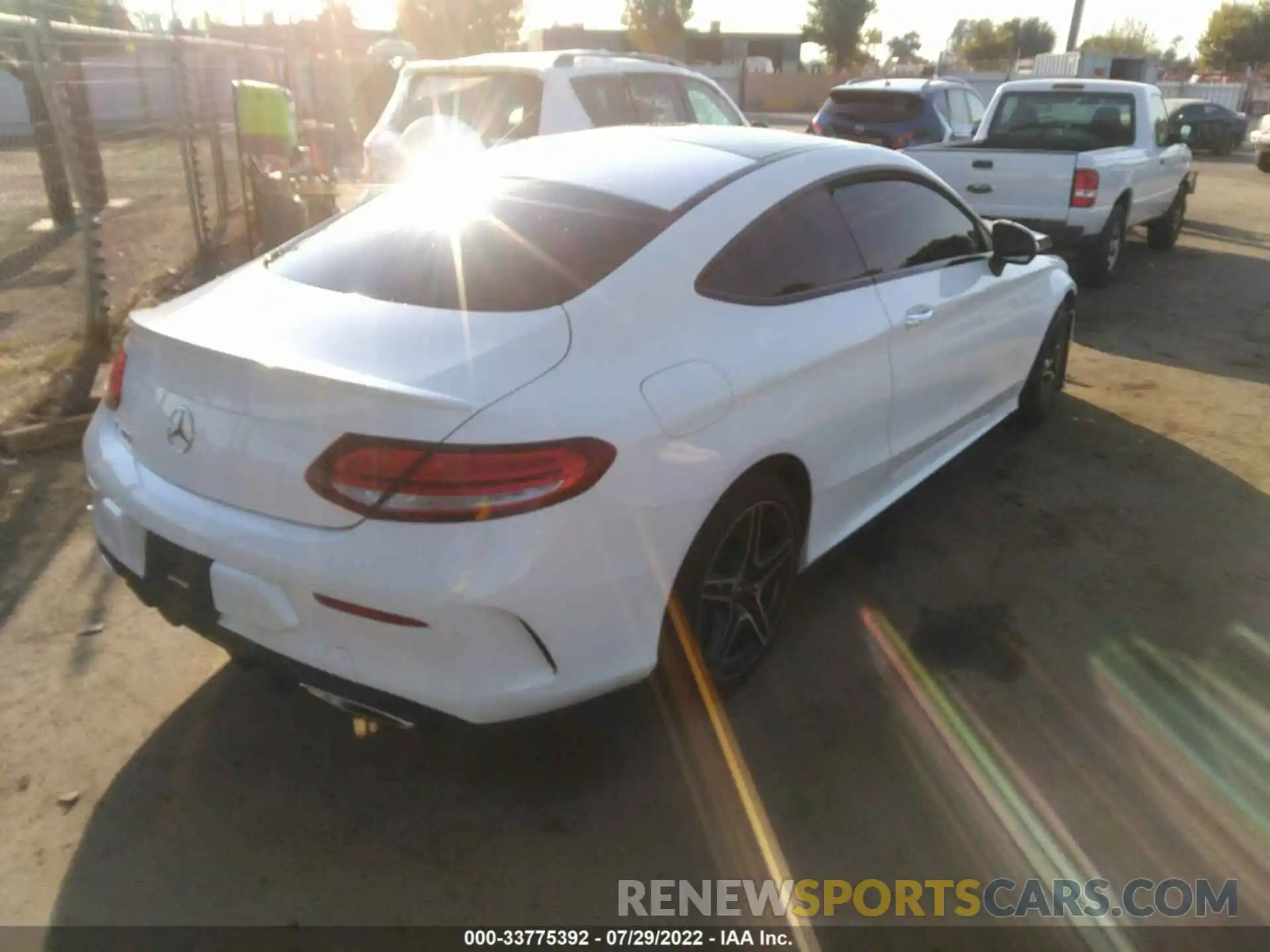 4 Photograph of a damaged car WDDWJ8DB6LF936620 MERCEDES-BENZ C-CLASS 2020